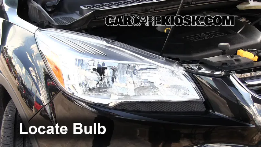 2013 Ford Escape SEL 2.0L 4 Cyl. Turbo Lights Highbeam (replace bulb)